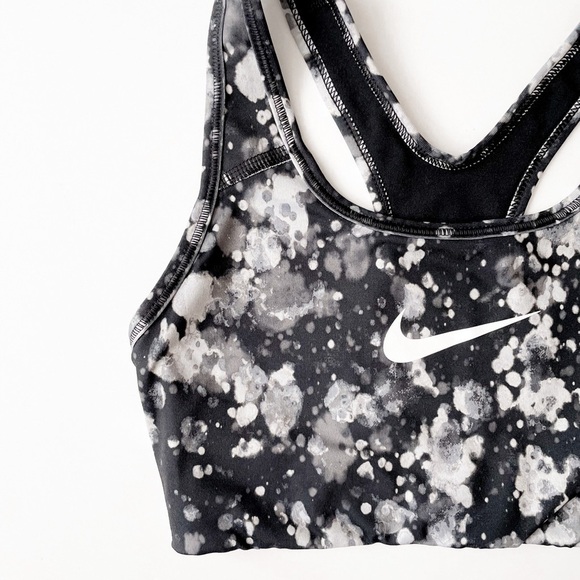 NIKE Splatter Print Sports Bra - Picture 2 of 9